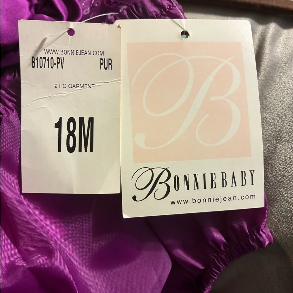 Bonnie Baby Vibrant Purple Outfit